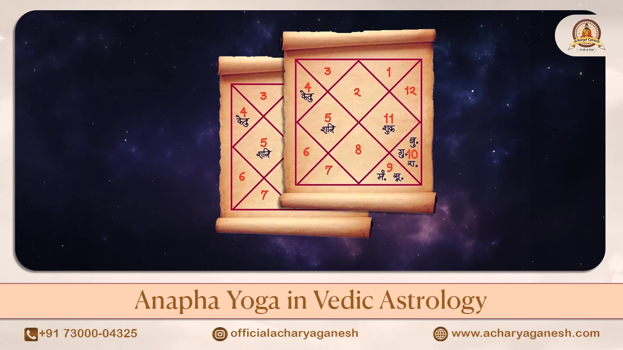 Anapha Yoga in Vedic Astrology